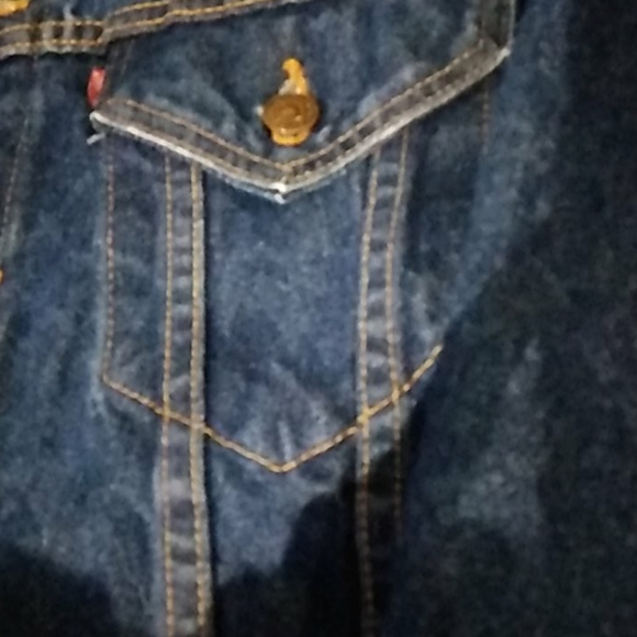 Vintage never worn Levis denim 70516 Jacket - Picture 3 of 5